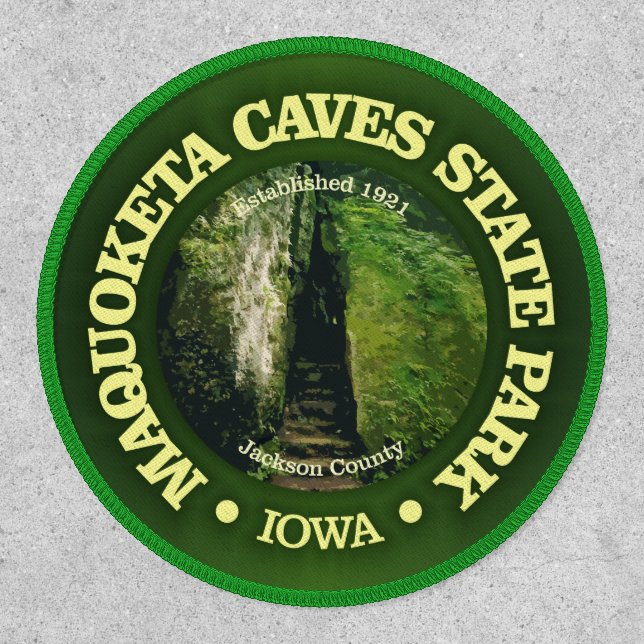 Maquoketa Caves SP  Patch (Front)
