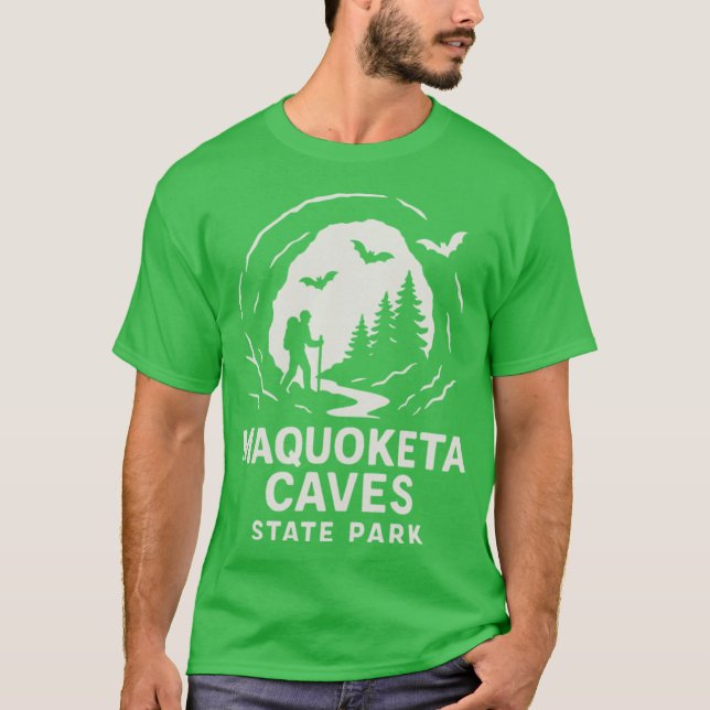 Maquoketa Caves State Park 1 T-Shirt (Front)