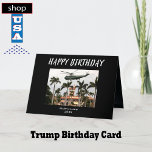 Mar-a-Lago Trump 🎉 Funny 40th Birthday Card<br><div class="desc">Mar-a-Lago Trump 🎉 Funny 40th Birthday Card – Ultra MAGA Celebration! 🎊 Make their milestone birthday YUGE with this hilarious Trump-themed card! Whether they’re turning 40, 50, or beyond, this Mar-a-Lago-inspired design is perfect for any Ultra MAGA supporter. Featuring bold, patriotic vibes and a nod to Trump’s legendary style, this...</div>