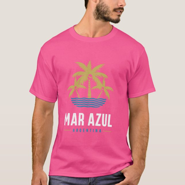 Mar Azul Argentina T-Shirt (Front)