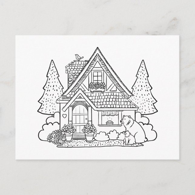 Mar House Holiday Postcard (Front)