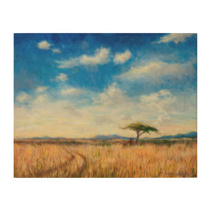 Mara Landscape 2012 Wood Wall Art
