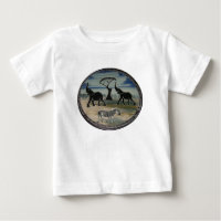 Mara Trumpet Glory African Elephant Zebra Apparel 