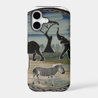 Mara Trumpet Glory African Elephant Zebra Designer iPhone 17 Case