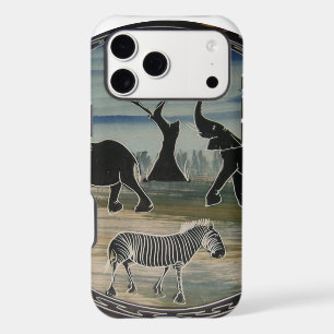 Mara Trumpet Glory African Elephant Zebra Designer iPhone 17 Pro Max Case