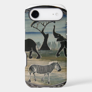 Mara Trumpet Glory African Elephant Zebra Designer iPhone 17 Air Case