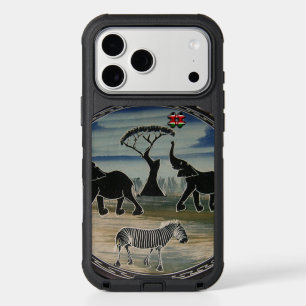 Mara Trumpet Glory African Elephant Zebra Designer iPhone 17 Pro Max Case