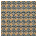 Mara Trumpet Glory African Elephant Zebra Oil Pain Fabric