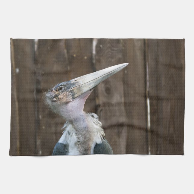 Marabou Stork Towel (Horizontal)