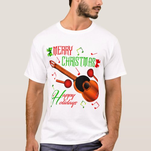 Marac and Cuatro Trini Christmas T_Shirt