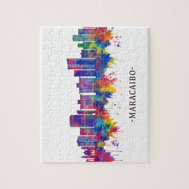 Maracaibo Venezuela Skyline Jigsaw Puzzle (Vertical)