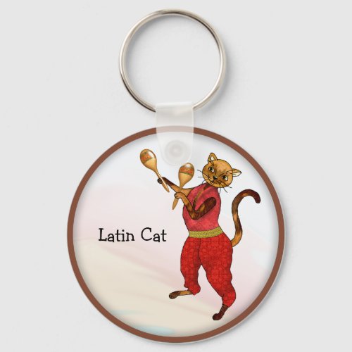Maracas and the Cool Cat Keychain