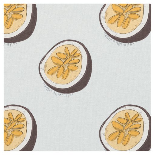 Maracuya passion fruit fabric