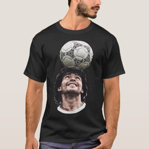 Maradona Diego Argentina soccer legend Classic T_S T_Shirt