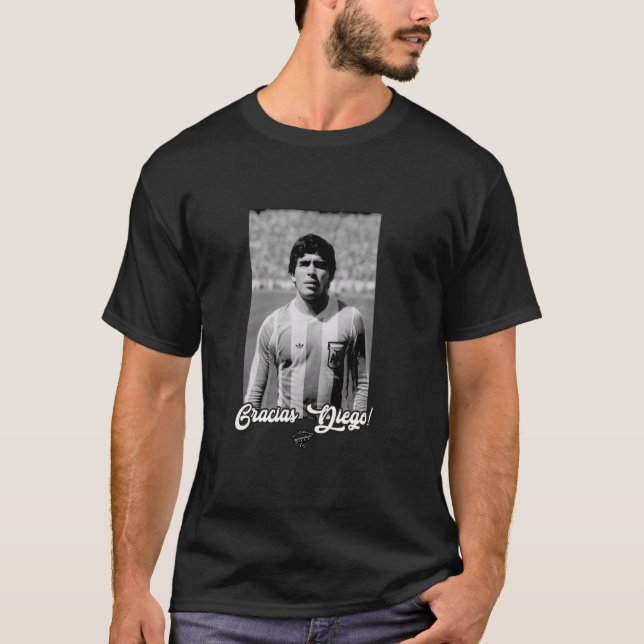Maradona Gracias Diego Argentina T-Shirt (Front)