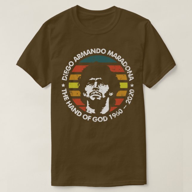 Maradona The Hand of God T-Shirt (Design Front)