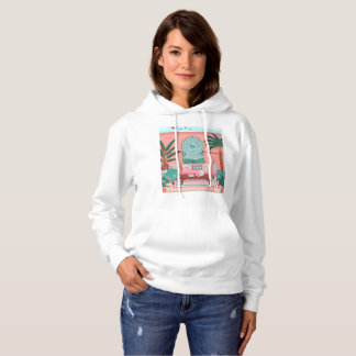 marakech beautiful moroccan city paint hoddie hoodie