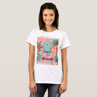 marakech beautiful moroccan city paint t shirt
