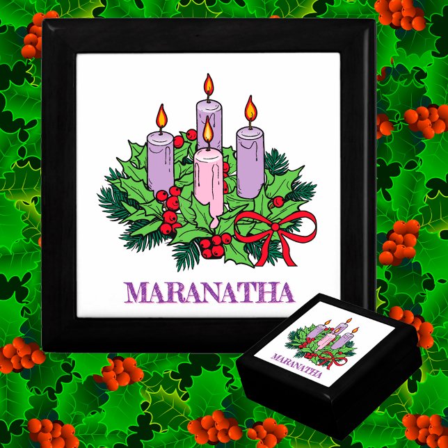 MARANATHA Advent Wreath  Gift Box (Creator Uploaded)