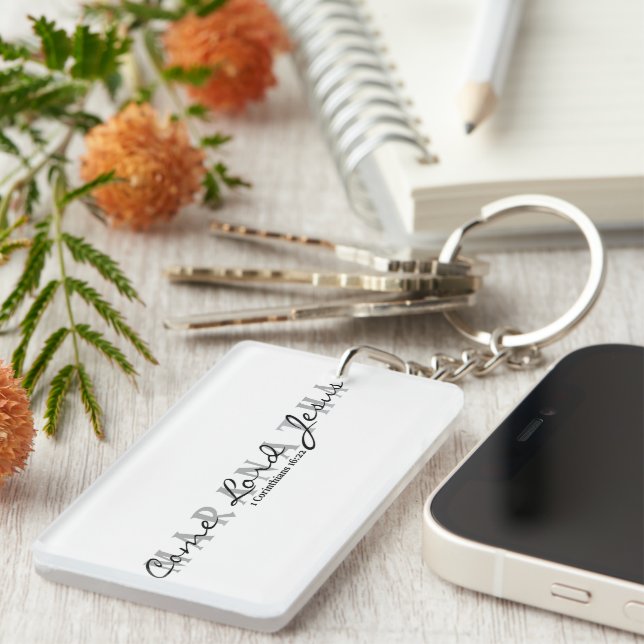 Maranatha- Come Lord Jesus Keychain (Front Right)