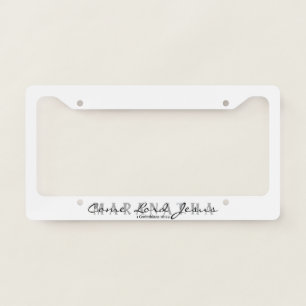 Maranatha- Come Lord Jesus License Plate Frame