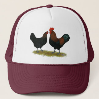 Marans Black Copper Trucker Hat