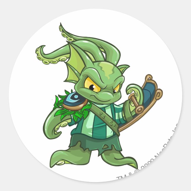 Maraqua Team Captain 2 Classic Round Sticker (Front)