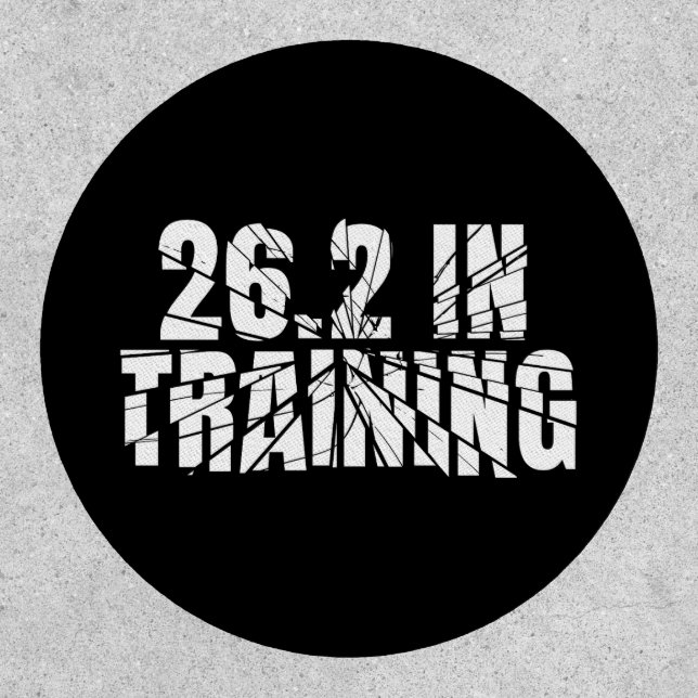 Marathon 26.2 In Training Running Gear Patch (Front)