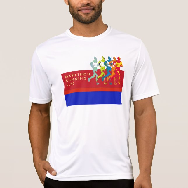 marathon . athletic T-Shirt (Front)