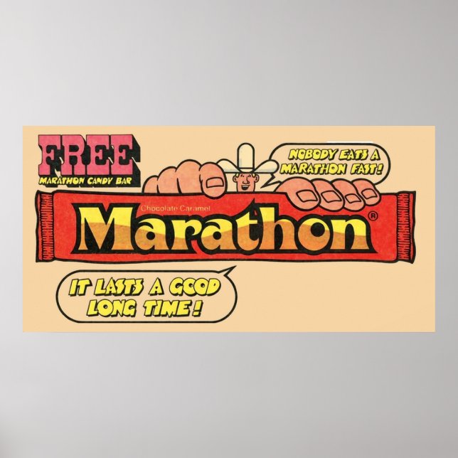 Marathon Candy Bar Poster (Front)