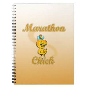 Marathon Chick Notebook