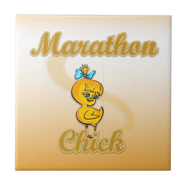 Marathon Chick Tile (Front)