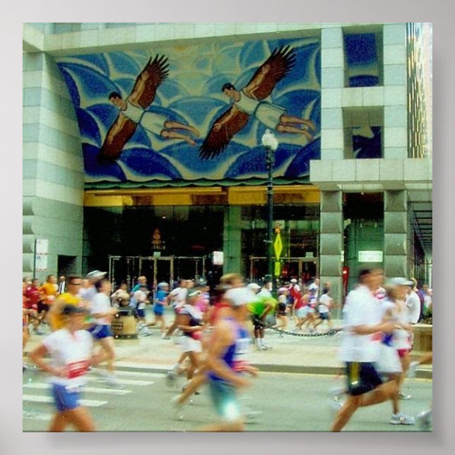 marathon flight poster (Front)