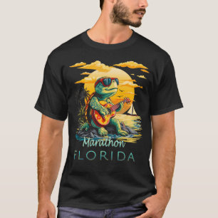 Marathon Florida Keys Vacation Turtle  T-Shirt