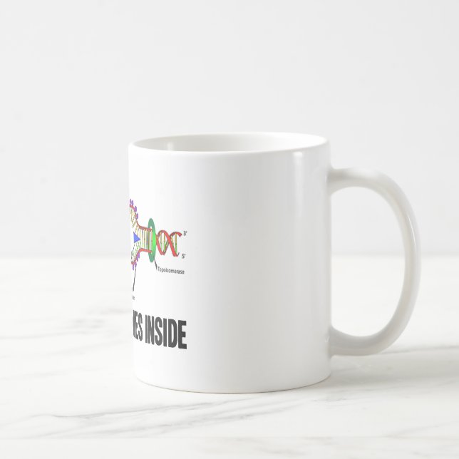 Marathon Genes Inside (DNA Replication) Coffee Mug (Right)