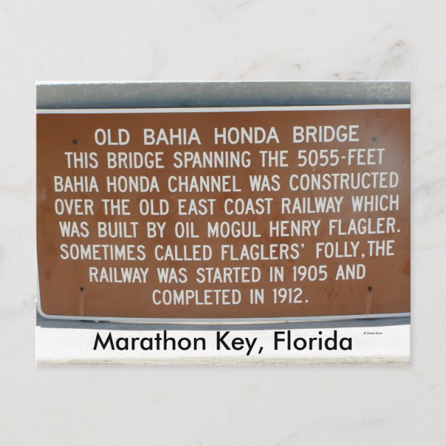 Marathon Key, Florida Postcard (Front)