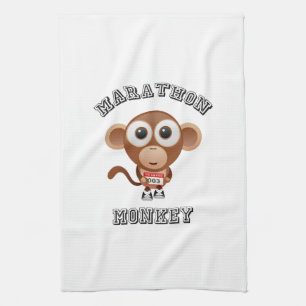 Marathon Monkey Kitchen Towel