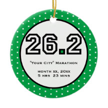 Marathon Ornament