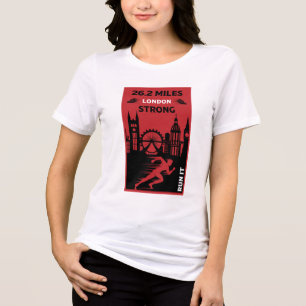 Marathon Runner London 26.2 Tri-Blend Shirt