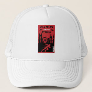 Marathon Runner London 26.2 Trucker Hat