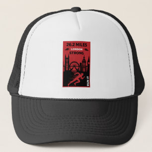 Marathon Runner London 26.2 Trucker Hat
