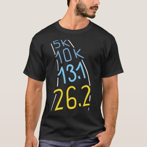 Marathon Runner Running Gift 5k 10k 131 262   T_Shirt