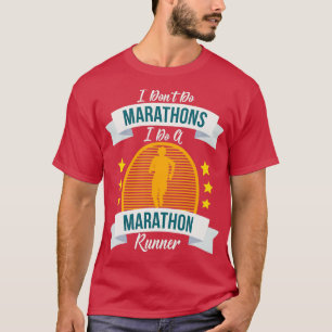 Marathon Runner Stages Running Race Winner Gift 1 T-Shirt