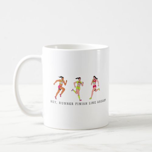 Marathon Runners  Coffee Mug