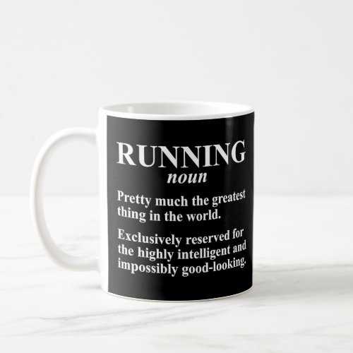 Marathon runners jogging  3  coffee mug