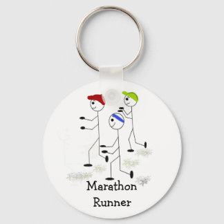 Marathon Runners Keychain
