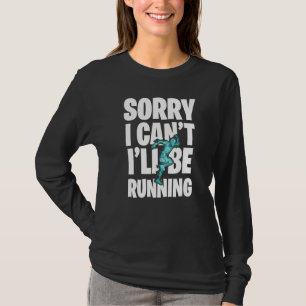 Marathon Running Motif For Runners N Joggers _4 T-Shirt