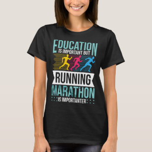Marathon Running Training Runner Finisher Coach Be T-Shirt