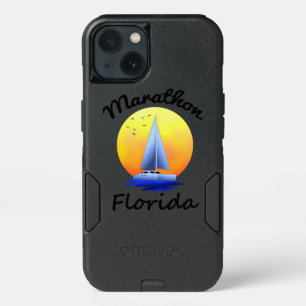 Marathon Sunset Sailing iPhone 13 Case