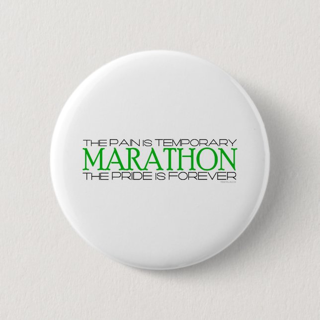 Marathon - The Pride is Forever Pinback Button (Front)